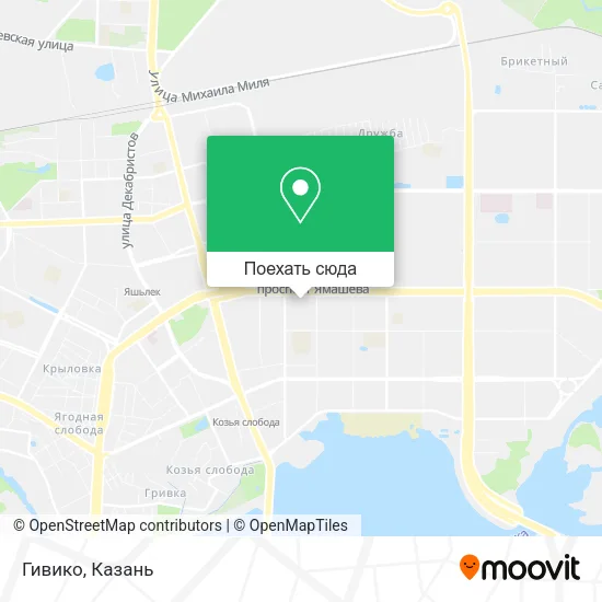 Карта Гивико