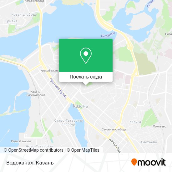 Карта Водоканал