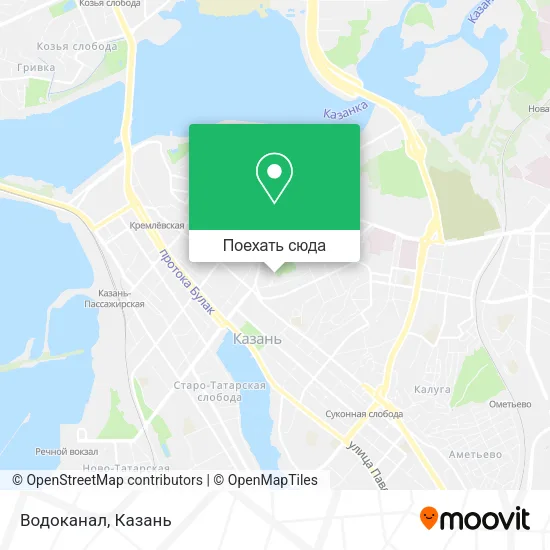 Карта Водоканал