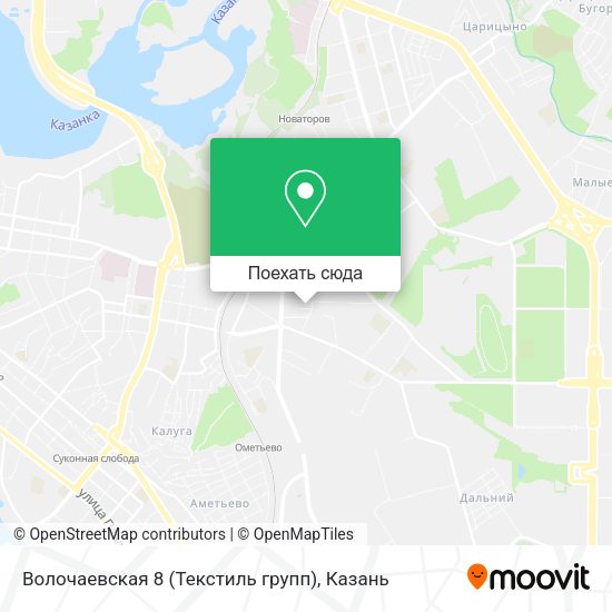 Карта Волочаевская 8 (Текстиль групп)