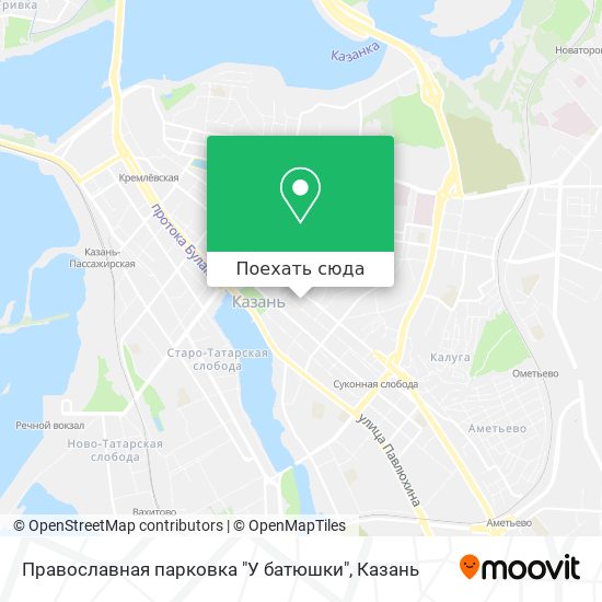 Карта Православная парковка "У батюшки"