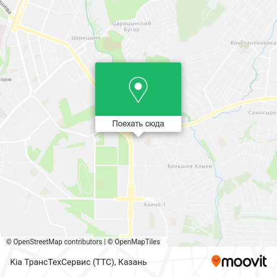 Карта Kia ТрансТехСервис (ТТС)