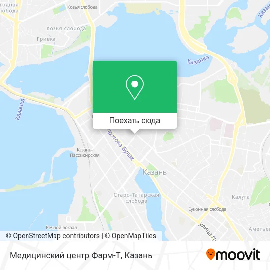 Карта Медицинский центр Фарм-Т