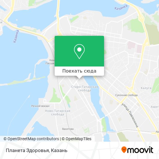 Карта Планета Здоровья