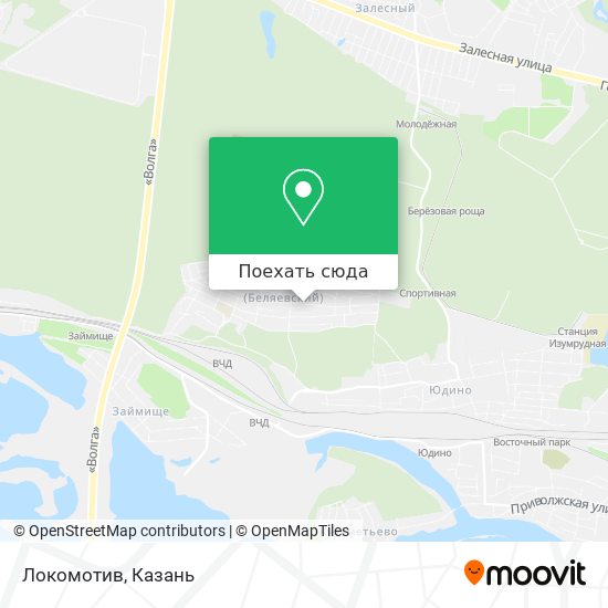 Карта Локомотив