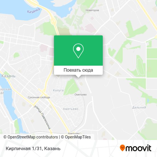 Карта Кирпичная 1/31