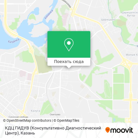 Карта КДЦ ГИДУВ (Консультативно Диагностический Центр)