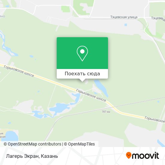 Карта Лагерь Экран