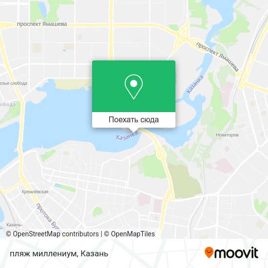 Карта пляж миллениум