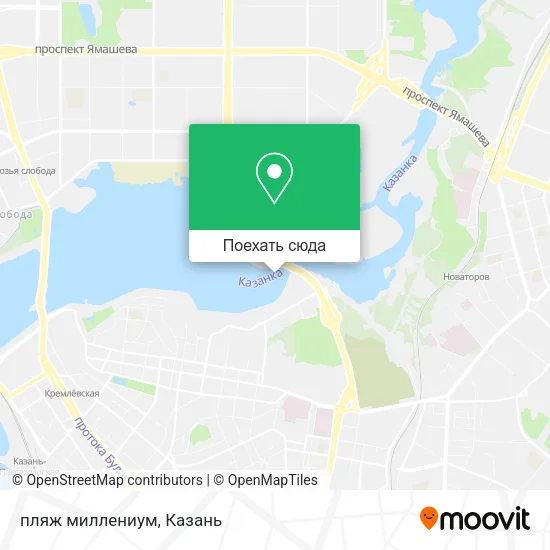 Карта пляж миллениум