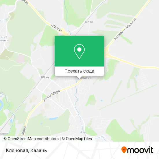 Карта Кленовая