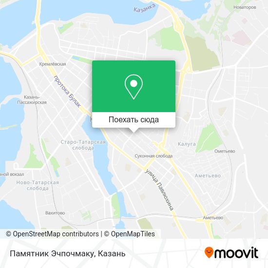 Карта Памятник Эчпочмаку