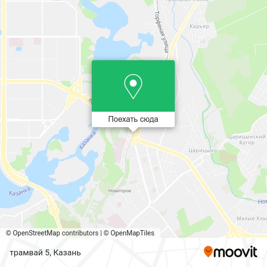 Карта трамвай 5