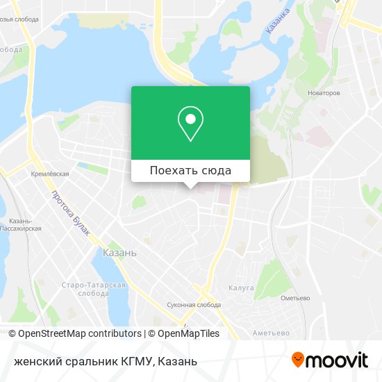 Карта женский сральник КГМУ