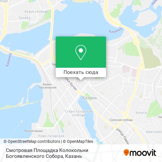 Карта Смотровая Площадка Колокольни Богоявленского Собора