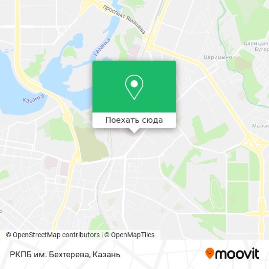 Карта РКПБ им. Бехтерева