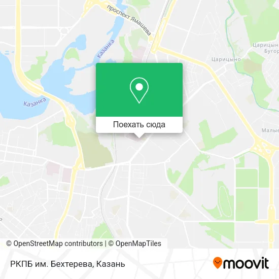 Карта РКПБ им. Бехтерева