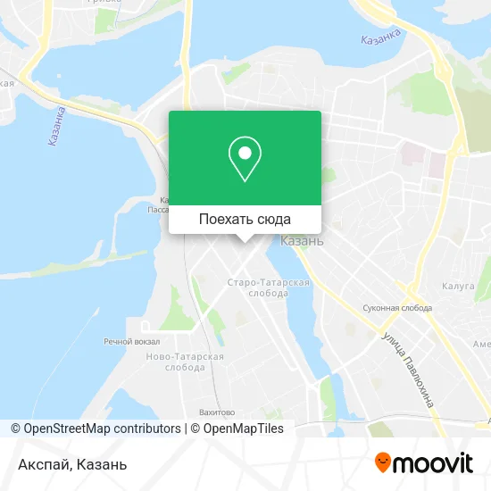 Карта Акспай
