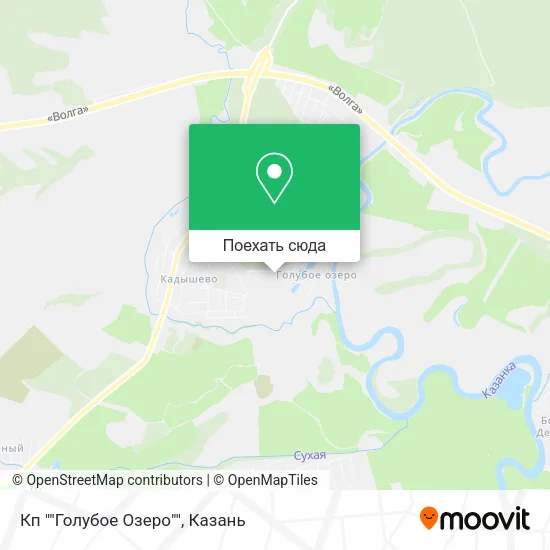 Карта Кп ""Голубое Озеро""
