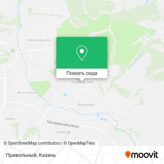 Карта Привольный