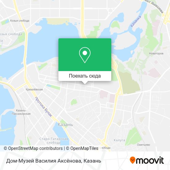 Карта Дом-Музей Василия Аксёнова