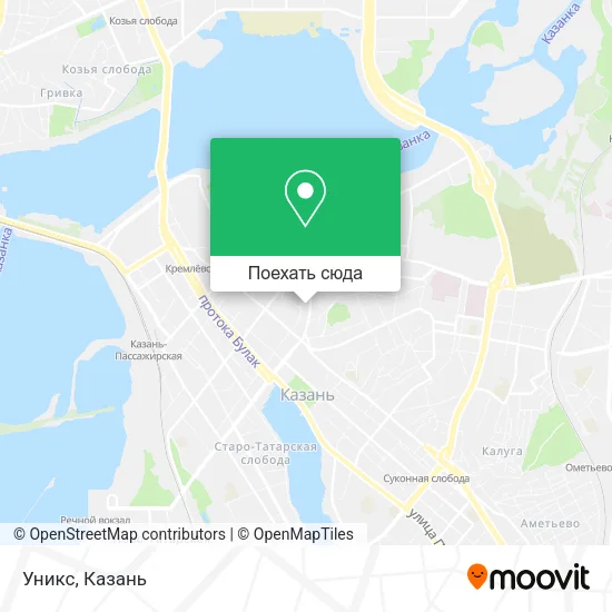 Карта Уникс