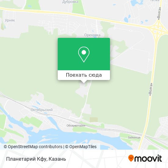 Карта Планетарий Кфу