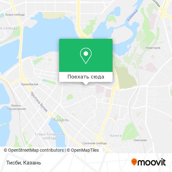 Карта Тисби
