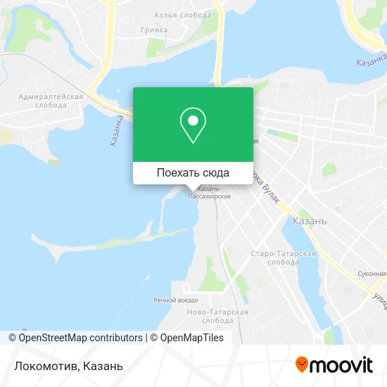 Карта Локомотив
