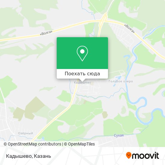 Карта Кадышево