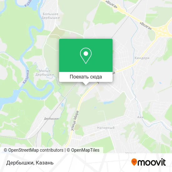 Карта Дербышки