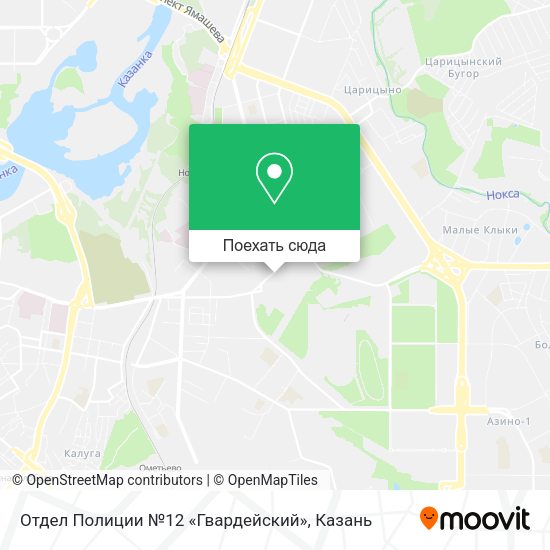 Карта Отдел Полиции №12 «Гвардейский»