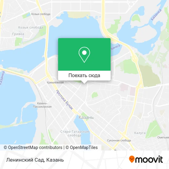Карта Ленинский Сад