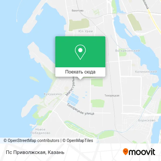 Карта Пс Приволжская