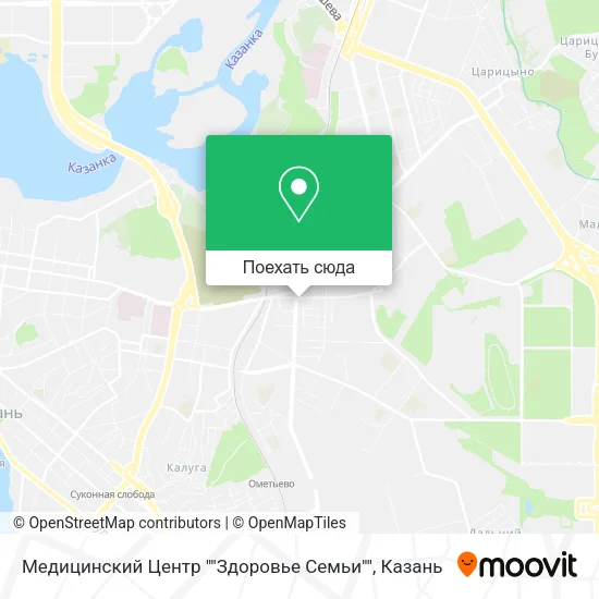 Карта Медицинский Центр ""Здоровье Семьи""