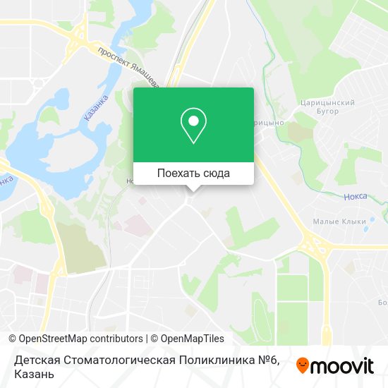 Карта Детская Стоматологическая Поликлиника №6