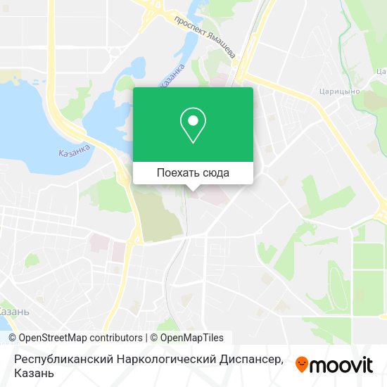 Карта Республиканский Наркологический Диспансер