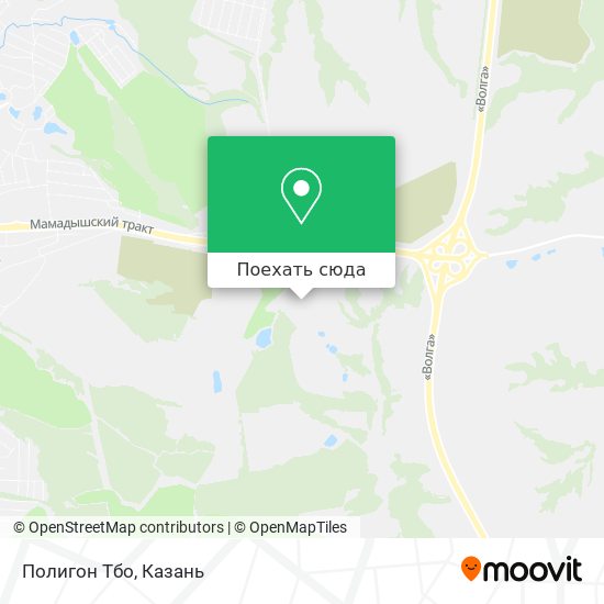 Карта Полигон Тбо