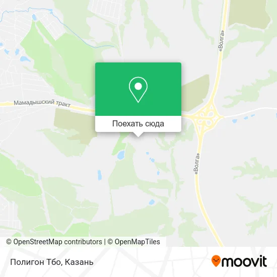 Карта Полигон Тбо