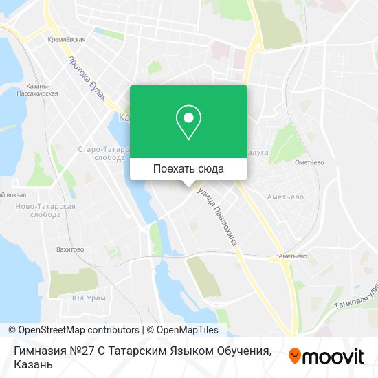 Карта Гимназия №27 С Татарским Языком Обучения