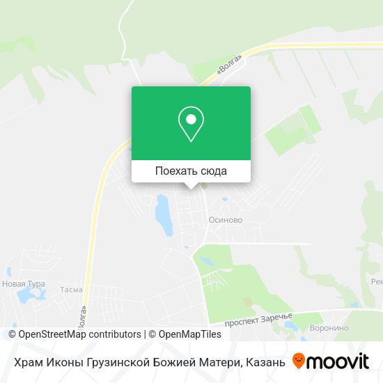 Карта Храм Иконы Грузинской Божией Матери