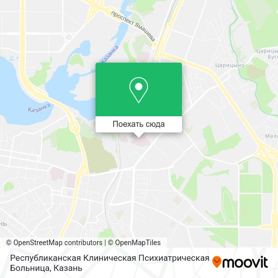 Карта Республиканская Клиническая Психиатрическая Больница