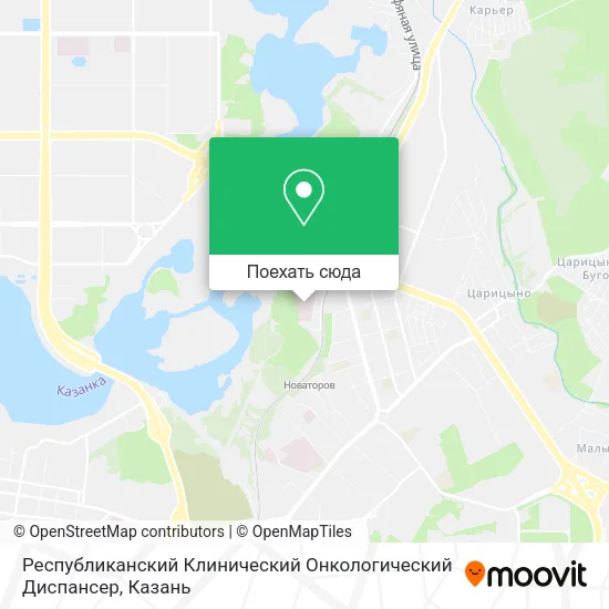 Карта Республиканский Клинический Онкологический Диспансер