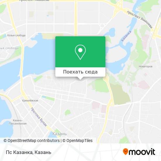 Карта Пс Казанка