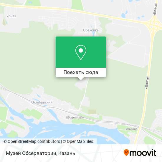 Карта Музей Обсерватории
