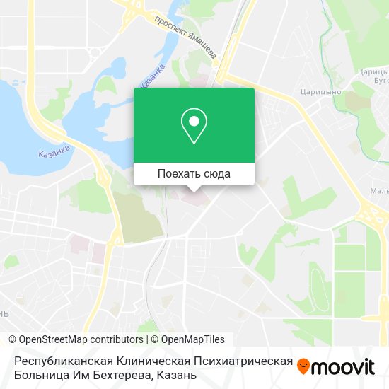 Карта Республиканская Клиническая Психиатрическая Больница Им Бехтерева