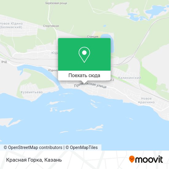 Карта Красная Горка