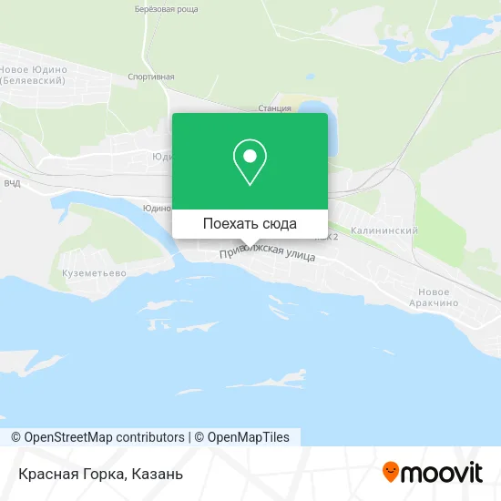 Карта Красная Горка