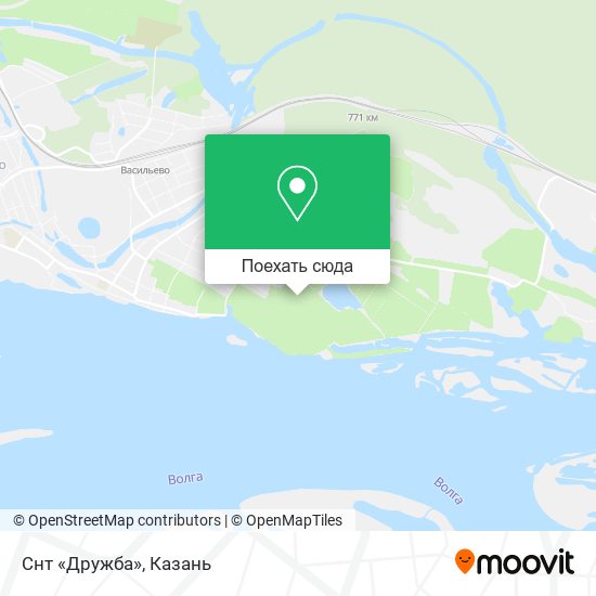 Карта Снт «Дружба»