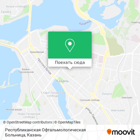 Карта Республиканская Офтальмологическая Больница
